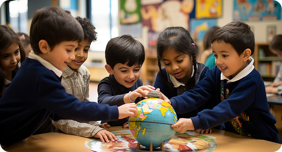 Business teamwork visual