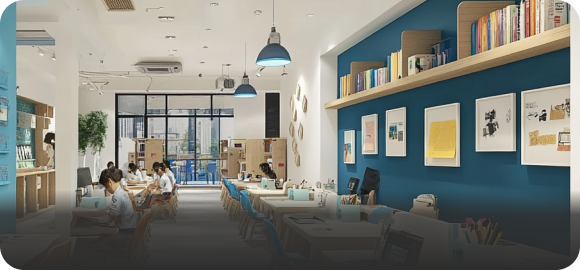 School or college front view